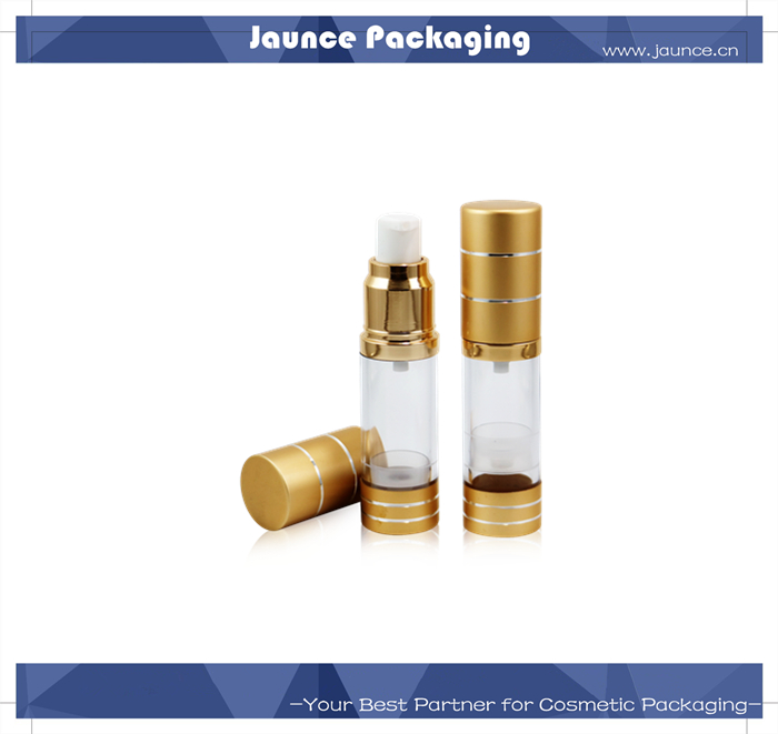 Acrylic Golden and Silver Airless Bottle​