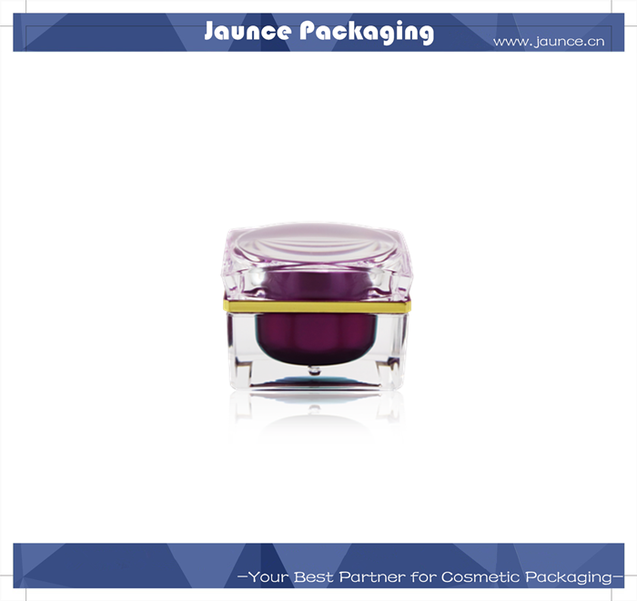 Acrylic Purple Jar