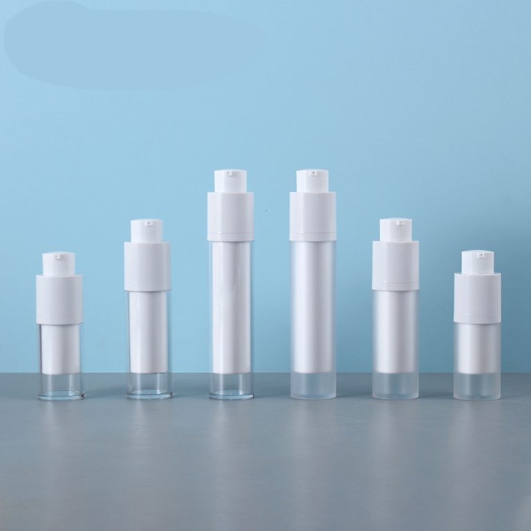 plastic bottle with pump