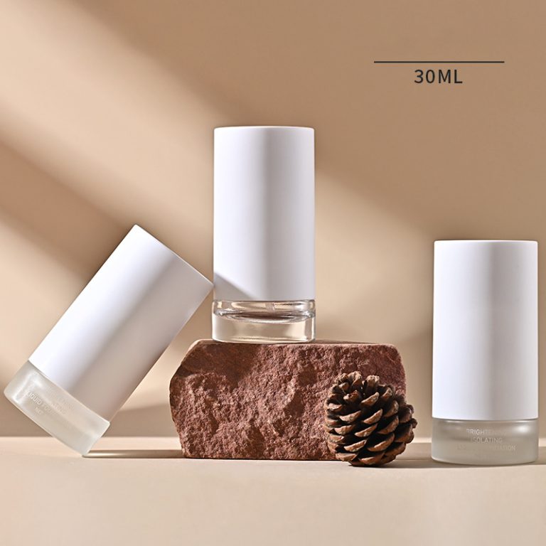 30ml Glass Bottle Inverted Pump Cap